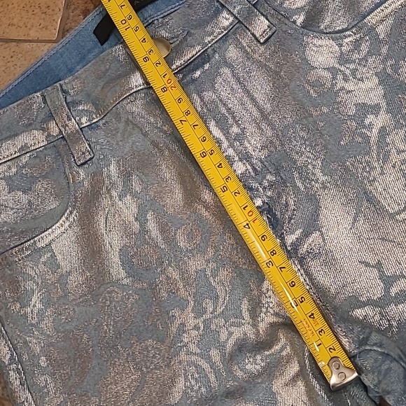 J Brand silver & blue jeans - Picture 10 of 12
